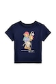 Detské bavlnené tričko Polo Ralph Lauren bavlna tmavomodrá 320A12428001