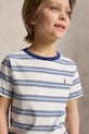 Polo Ralph Lauren t-shirt basic dziecięcy bawełniany 322A12297001 biały