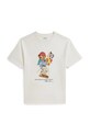 Παιδικό βαμβακερό μπλουζάκι Polo Ralph Lauren στάμπα λευκό 323A12428001