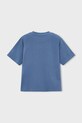Παιδικό βαμβακερό μπλουζάκι Mayoral Boston by Mayoral 6041.7H.Boston.PPY2 μπλε SS26