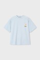Dječja pamučna majica kratkih rukava Mayoral 6045.7H.Boston.PPY2 plava SS26