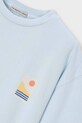 Dječja pamučna majica kratkih rukava Mayoral plava 6045.7H.Boston.PPY2