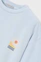 Dječja pamučna majica kratkih rukava Mayoral plava 6045.7H.Boston.PPY2
