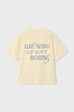 Αγορίστικα Παιδικό βαμβακερό μπλουζάκι Mayoral 6046.7H.Boston.PPY2 κίτρινο