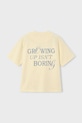Αγορίστικα Παιδικό βαμβακερό μπλουζάκι Mayoral 6046.7H.Boston.PPY2 κίτρινο