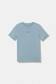 Дитяча бавовняна футболка Puma ESS Small No.1 Logo бавовна блакитний 692975