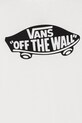 CHLAPEC Dětské bavlněné tričko Vans VN000T30WHT1 bílá