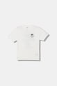 Detské bavlnené tričko Vans VN000TBAWHT1 biela SS26