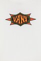 Dječaci Dječja pamučna majica kratkih rukava Vans VN000VW3WHT1 bijela
