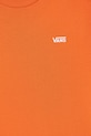 CHLAPEC Dětské bavlněné tričko Vans VN0A4MQ3FLM1 oranžová