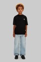 Calvin Klein Jeans tričko dětské bavlněné černá LVCKSJA05B.128.176.PPY2