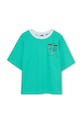 Παιδικό βαμβακερό μπλουζάκι Marc Jacobs W60762.114.150 πράσινο SS26