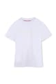 Detské bavlnené tričko HUGO bavlna biela G01014.162.174