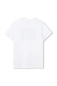 HUGO t-shirt bawełniany dziecięcy G01020.162.174 biały SS26
