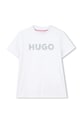 Детская хлопковая футболка HUGO хлопок белый G01016.162.174