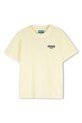 Kenzo Kids gyerek pamut póló pamut sárga K61669.162