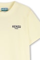 Fiú Kenzo Kids gyerek pamut póló K61669.162 sárga