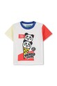 Dječja pamučna majica kratkih rukava Kenzo Kids print bijela K61717.86.102