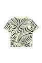 Karl Lagerfeld t-shirt bawełniany dziecięcy Z31104.86.108 żółty SS26