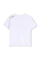 Karl Lagerfeld kratka majica otroška bombažna Z31096.86.108 bela SS26