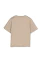 Detské bavlnené tričko Karl Lagerfeld Z31091.162.174 béžová SS26