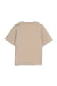 Dječja pamučna majica kratkih rukava Karl Lagerfeld Z31091.86.108 bež SS26