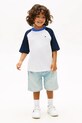 Chłopiec Tommy Hilfiger T-shirt dziecięcy bawełniany KB0KB10297.92.116.PPY2 biały