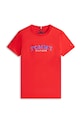Tommy Hilfiger t-shirt dziecięcy bawełniany KB0KB10263.128.176.PPY2 czerwony SS26
