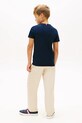 Tommy Hilfiger t-shirt dziecięcy bawełniany granatowy KB0KB10263.128.176.PPY2