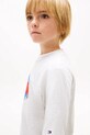Tommy Hilfiger T-shirt dziecięcy bawełniany KB0KB10269.104.116.PPY2 szary