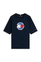 Tommy Hilfiger T-shirt dziecięcy bawełniany KB0KB10269.128.176.PPY2 granatowy SS26