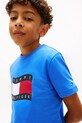 Tommy Hilfiger tričko dětské bavlněné KB0KB10275.128.176.PPY2 modrá