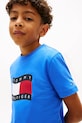 Tommy Hilfiger tričko dětské bavlněné KB0KB10275.128.176.PPY2 modrá