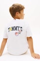 Tommy Hilfiger T-shirt dziecięcy bawełniany KB0KB10276.128.176.PPY2 biały