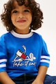 Tommy Hilfiger T-shirt dziecięcy bawełniany KB0KB10279.98.116.PPY2 niebieski
