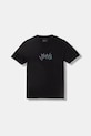 Vans T-shirt παιδικό βαμβακερό VN000TCCBLK1 μαύρο SS26