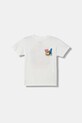 Vans t-shirt παιδικό βαμβακερό λευκό VN000TF4WHT1