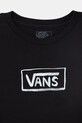 Chłopiec Vans t-shirt dziecięcy bawełniany VN000TC9BLK1 czarny