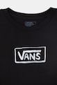 Chłopiec Vans t-shirt dziecięcy bawełniany VN000TC9BLK1 czarny