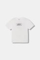 Vans t-shirt dziecięcy bawełniany biały VN000TC9WHT1
