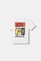 Vans t-shirt dziecięcy bawełniany VN000TC9WHT1 biały SS26