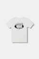 Vans t-shirt dziecięcy bawełniany VN000VW4WHT1 biały SS26