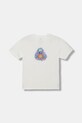 Vans t-shirt dziecięcy bawełniany biały VN000VXCWHT1
