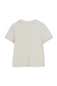 Detské bavlnené tričko BOSS J52896.86.94 béžová SS26