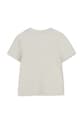 Detské bavlnené tričko BOSS J52896.74.81 béžová SS26