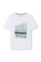 Detské bavlnené tričko BOSS J52977.114.50 biela SS26