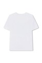 Chlapec Detské bavlnené tričko BOSS J52977.114.50 biela