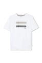 Detské bavlnené tričko BOSS bavlna biela J52979.102.108