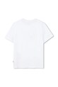 Detské bavlnené tričko BOSS J52980.162.174 biela SS26