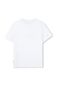 Detské bavlnené tričko BOSS J52980.162.174 biela SS26